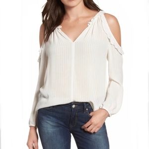 Velvet by Graham & Spencer Cold Shoulder Top